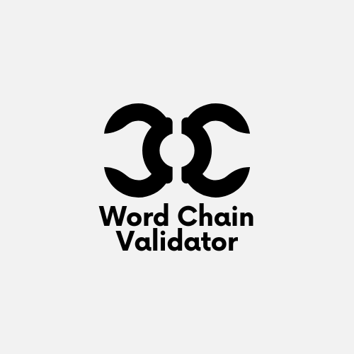 Word Chain Validator